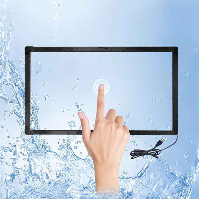 19 Inch Industrial Waterproof IR Touch Screen Frame 10 Points Infrared USB 4:3 New Small Size