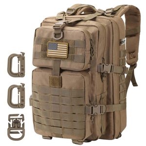 Tactical Molle External <b>Frame</b> Assault <b>Backpack</b>-Waterproof 56-76L Capacity for Camping Hiking & Sports - Product Image 4