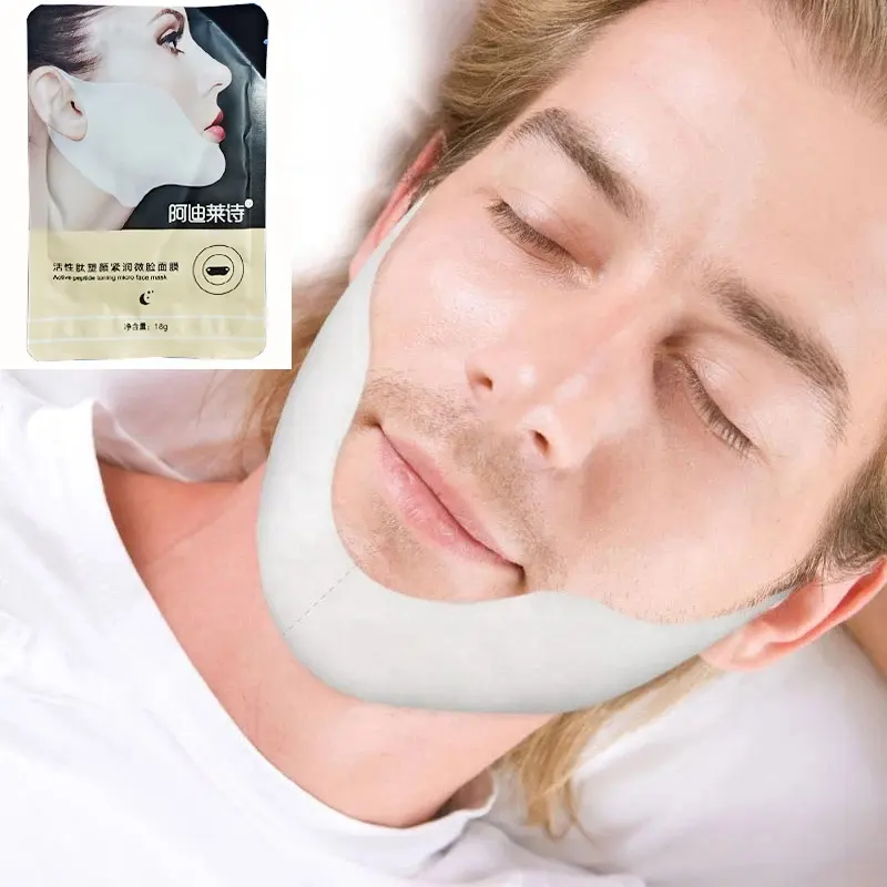Wholesales Private Label crystal Collagen shaping Facial mask Double Chin V Line Facial Lifting Mask