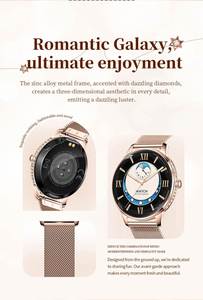 นาฬิกาสมาร์ทวอทช์สำหรับผู้หญิง HK38 Lady Smartwatch 2026 หน้าจอ AMOLED ขนาด 1.19 นิ้ว พร้อมฟังก์ชั่นโทรออกผ่านบลูทูธ วัดอัตราการเต้นของหัวใจ และติดตามการนอนหลับ - Product Image 4