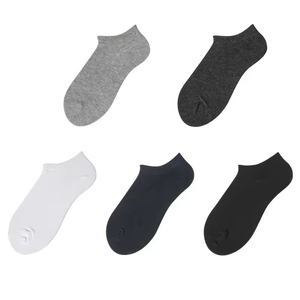 <b>High</b> Quality Wholesale Cheapest Men's Cotton Breathable Low Cut Ankle <b>Socks</b> Custom Logo Absorbent Stock <b>Socks</b> - Product Image 5