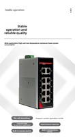 Equipo Industrial de Riel DIN, 1 Puerto RS232 485, Transmisión Transparente TCP/UDP, Servidor Cliente, Modbus RTU/ASCII, 10/100M