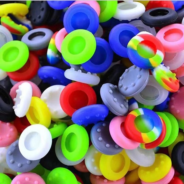 Silicone Rubber Thumb Grips Cover for PS4/ for xbox One Game Controller Thumbstick Grips Silicone Cover for Joystick