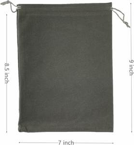 Sacs en velours avec cordon de serrage, sac cadeau, pochette en velours pour bijoux, mariage - Product Image 3