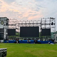 Estructura de Iluminación para Escenarios de Instalación Rápida y Fácil Montaje, Resistente a la Oxidación, Estructura Modular para Eventos y Conciertos