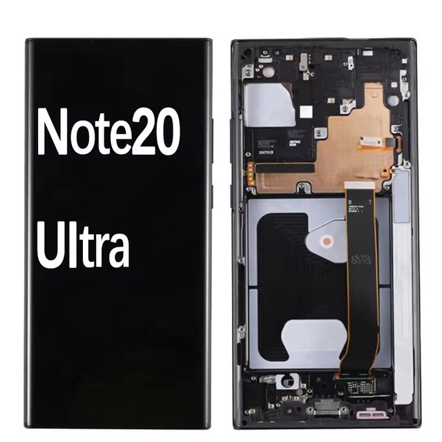 Hot Sale Original OLED Touch Screen Replacement Assembly With Frame for Sam Note20 Ultra SM-N986B SM-N986U Ecran LCD Display