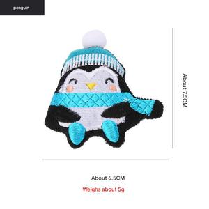 Lovely Cute Christmas Eco-friendly Squeaky Chewing <b>Plush</b> Catnip <b>Cat</b> Toys for <b>Cats</b> Solid Pattern Factory Price Wholesale - Product Image 5