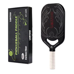 <span class=keywords><strong>Raquette</strong></span> de <span class=keywords><strong>pickleball</strong></span> portable en fibre de carbone approuvée USAPA, conçue pour la vitesse de frappe, la maniabilité, la forme ergonomique et la surface texturée. - Product Image 4