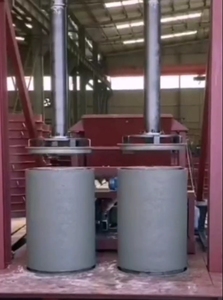 Nhà máy bán RCC động cơ thẳng đứng rung động gia cố ống thoát nước Ống bê tông đúc sẵn máy làm cống hộp xi măng - Product Image 6