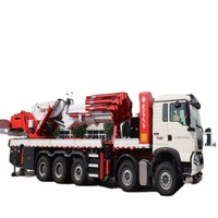 Grue montée sur camion de grande capacité H3880 SUNHUNK, prix d'usine, à vendre, avec valve hydraulique importée de haute qualité