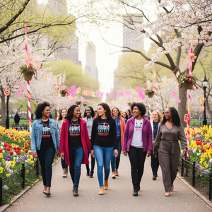 Camiseta del Día Internacional de la Mujer 2025, 8 de Marzo, Acelerar la Acción, Diseño de Empoderamiento Femenino - Product Image 3