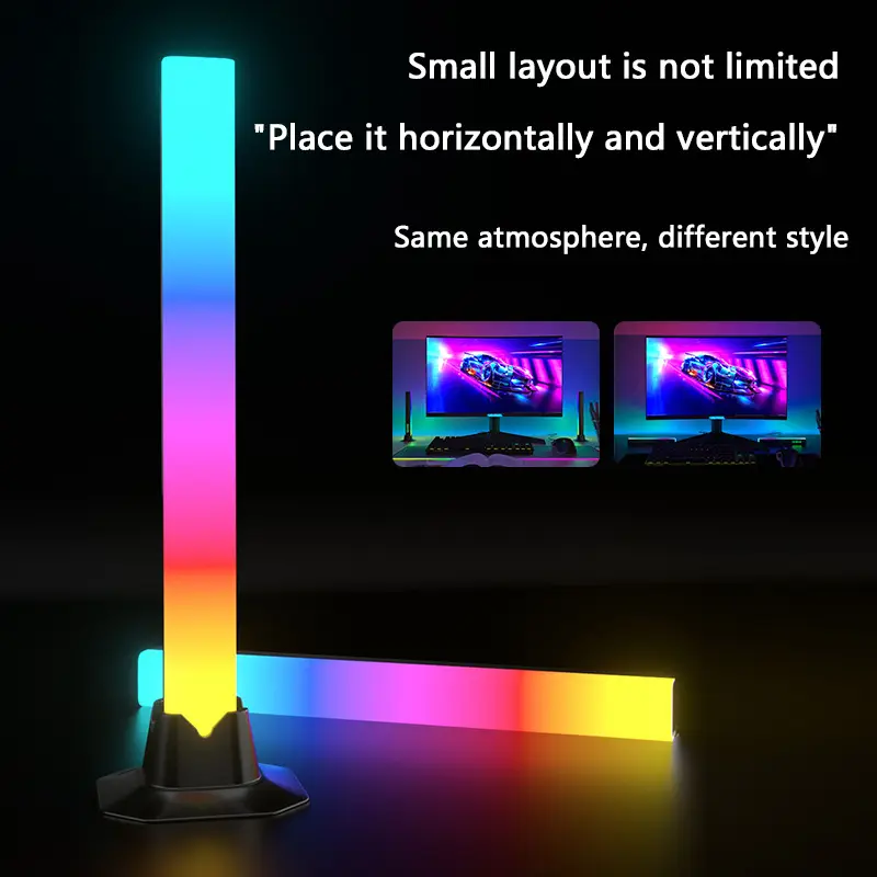 Lampada a LED Smart RGB con molteplici effetti di luce e modalità musicali luce ambientale
