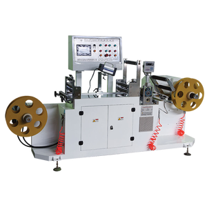 TINCHIN TCJ-HZ-300C automatische Schrumpfschlauch-Naht maschine für PVC-PET-Kleber Beliebte Flaschen Elektrisch angetriebene Kern komponenten Motor-SPS" - Product Image 4