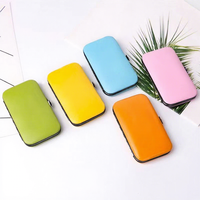 Ensemble de coupe-ongles 7 pièces couleur bonbon, moulé sous pression et poli, pour manucure et pédicure complète, cadeau publicitaire transfrontalier
