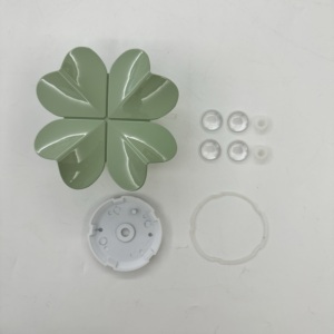 Lámpara de pared LED de estilo exquisito con diseño de trébol de cuatro hojas, montada en superficie para dormitorio, lámparas de pared LED. - Product Image 4