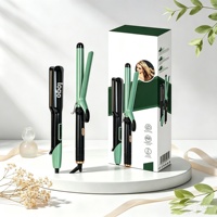 Ensemble de fer à friser le plus vendu, brosse à air chaud multifonctionnelle, outil de coiffage, ensemble de lisseur de cheveux à ions négatifs