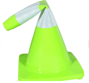 Giá Rẻ 44Cm Nhấp Nháy Đường Cảnh Báo Cone PU PVC Nhà Cung Cấp Giao Thông An Toàn Nón - Product Image 5