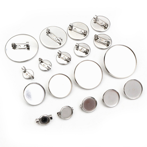 <span class=keywords><strong>Broche</strong></span> en acier inoxydable étanche broches Style Cabochon Base vierge <span class=keywords><strong>camée</strong></span> réglage breloques pendentif disque plateau bricolage pour la fabrication de <span class=keywords><strong>bijoux</strong></span> - Product Image 1