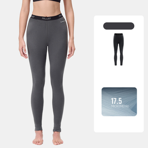 Femme 100% <span class=keywords><strong>Laine</strong></span> Mérinos Séchage Rapide Antibactérien et Respirant Randonnée Alpinisme Pantalon Pelliot Sports de Plein Air Leggings - Product Image 6