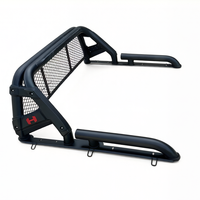 Nanpei Black Sport Steel Roll Bar Basket, installation facile pour JAC Handu T9, BYD Shark, Foton Mars, Ford Ranger 2023+, robuste