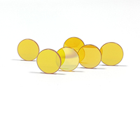 Lentilles de focalisation ZnSe CVD de haute qualité, diamètre 19 mm 20 mm, fabriquées aux États-Unis, FL 50,8 63,5, lentilles optiques ZnSe pour machines de découpe laser CO2
