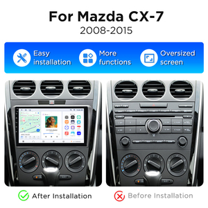 Radio Android para Auto Junsun para Mazda CX-7 CX7 2008-2015, CarPlay, Navegación GPS, Bluetooth, Reproductor Multimedia 2 Din - Product Image 2