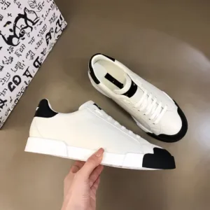 Luxury Designer <b>Sneakers</b> Men's & Women's Fitness Walking Shoes Comfortable Trendy White Red Winter Rubber with Microfiber Lining - Product Image 3