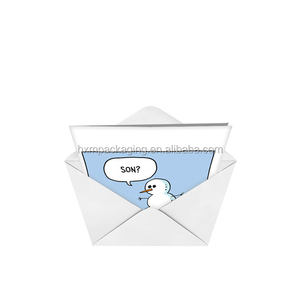 Tarjetas de presentación de papel elegante con estampado de la marca <span class=keywords><strong>HXM</strong></span>, tarjetas de agradecimiento para pequeñas empresas, con estampado dorado en relieve. - Product Image 2