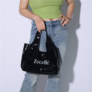 กระเป๋าผ้าพีวีซีหนามีสไตล์ดีไซน์โฮโลแกรมดีไซน์ทันสมัยโลโก้ออกแบบได้ตามต้องการ - Product Image 2