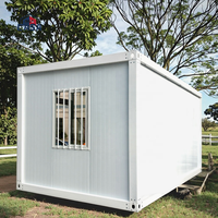Fast-Assemble 20FT Flat Pack Container House Pas Cher Mobile Préfabriqué Modulaire Portable Salon en Acier