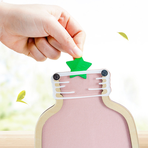 Hot Sell Children's <strong>Reward</strong> <strong>Jar</strong> Toys Custom Laser Cut Wood Acrylic Encouragement <strong>Reward</strong> <strong>Jar</strong> with Stars - Product Image 5