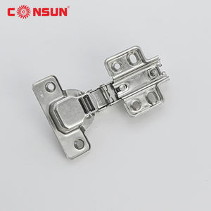 Mobilya menteşe 110 derece gizli iki yönlü vida plaka üzerinde hidrolik yumuşak yakın menteşeler kabine için - Product Image 4