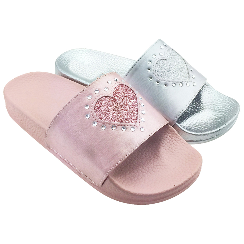 Для девочек; Цвет розовый; Модные шлепанцы без задника с открытыми пальцами детская обувь из флиса кораллового цвета, тапочки для детей