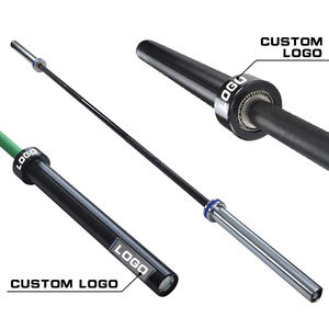 Barre de musculation, haltères <span class=keywords><strong>poids</strong></span> 20 <span class=keywords><strong>KG</strong></span>, 45lb, 7 pieds, pour la gymnastique - Product Image 5