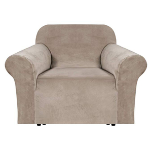 Fundas elásticas de terciopelo grueso <span class=keywords><strong>para</strong></span> sofá, conjunto de 1 a 5 asientos, venta al por mayor - Product Image 1