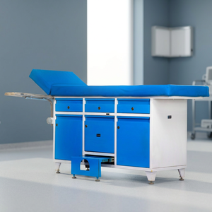 Mesa de Exploración Médica CATTER PILLAR SOLUTIONS Azul, Clase I, para Hospital, con Altura Ajustable, Cajones y Armarios de Almacenamiento, Uso Médico, Bihar - Product Image 4