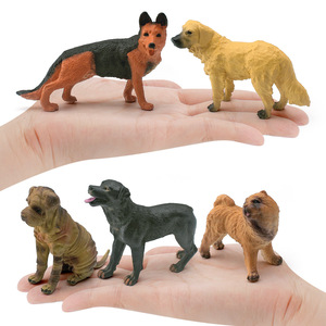-Simulación del famoso modelo de perro pastor Chihuahua Golden Retriever Pomerania Shiba miniatura mascota <span class=keywords><strong>cachorro</strong></span> Decoración - Product Image 5