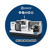 Torno CNC Económico Automático Horizontal CK6170, Torno de Bancada Plana de Alta Resistencia con Sistema de Control GSK, Precio Económico