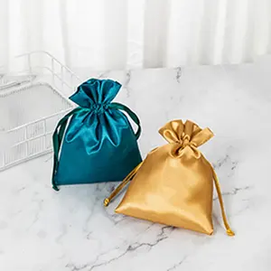 Satin Jewelry Pouch Custom Velvet Satin Pouch Satin Pouch Bag