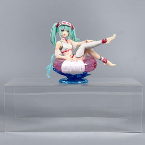 Juguetes de PVC de alta calidad juguete hermosa niña Hatsunee Mikuu sentado postura <span class=keywords><strong>Anime</strong></span> figuras coleccionables modelo juguete Decoración - Product Image 4