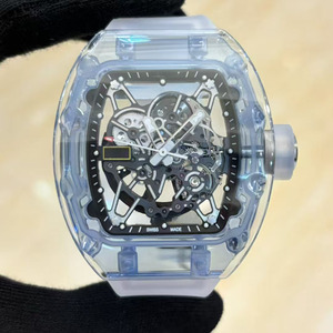 Top Luxury 3502 Crystal <b>Case</b> Tourbillon Visible Movement Shockproof Waterproof Unisex Automatic Mechanical Watch - Product Image 1