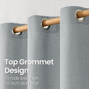 <span class=keywords><strong>Tende</strong></span> Personalizzate di Lusso in Tessuto Ecologico Effetto Lino e Iuta, Alta Ombreggiatura, Stampa Animalier per Finestre alla <span class=keywords><strong>Francese</strong></span> e Soggiorno - Product Image 6