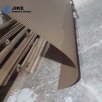 Panneau mural en MDF ondulé 3D flexible et pliable en Chine