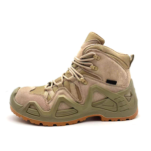 Chaussures <span class=keywords><strong>de</strong></span> sécurité pour soudeurs, coupe moyenne, en cuir suédé, résistantes aux perforations, avec embout en acier, pour hommes - Product Image 3