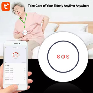 Wifi thông minh không thấm nước khẩn cấp hệ thống cảnh báo nhà máy giá an toàn cá nhân Báo động người cao tuổi giúp cao cấp SOS hệ thống báo động - Product Image 3