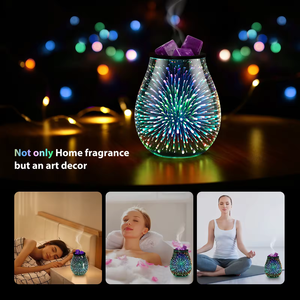 <span class=keywords><strong>Bougie</strong></span> <span class=keywords><strong>chauffe</strong></span>-cire électrique rotative alimentée par batterie, brûleur à encens, lampe <span class=keywords><strong>chauffe</strong></span>-cire électrique - Product Image 3