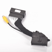 Système de Navigation de voiture adaptateur de caméra de recul harnais de câbles pour Ford SYNC 1 2 3 adaptateur d'entrée de caméra RCA pour Lincoln
