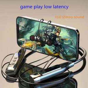 Nuevo Reproductor MP3 Magnético con Banda para el Cuello, Carga Rápida Tipo-C, Pantalla LED, Auriculares Inalámbricos para Deportes, Karaoke y Juegos - Product Image 4