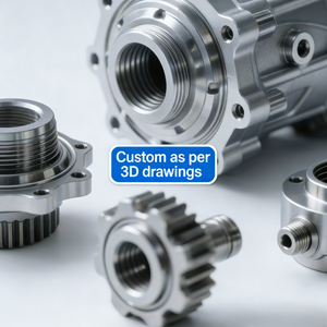 <b>Custom</b> CNC Machining <b>Services</b> for Brass Aluminum and Stainless Steel in the Automotive Industry Automotive Spare Parts - Product Image 2