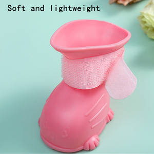 Vente en gros de chaussures pour chiens de compagnie pour petits chiens chats chaussures antidérapantes pour chiots imperméables couleurs bonbons bottes de pluie pour chiens produit pour animaux de compagnie - Product Image 2